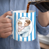 Custom Photo Accent Mug - Personalized Father's Day Birthday Gifts For Dad, Grandpa - Legendary Dad Energy