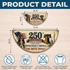 Custom Non-Pleated Fan Flag - Personalized America 250th Anniversary Gifts For Mom, Dad, Brother, Sister, Kids - Celebrating 250 Years Strong