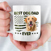 Custom Photo Mug - Personalized Father's Day Birthday Gifts For Dog Cat Lovers, Dog Dad And Mom, Cat Owners - Love Comes With Fur