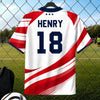 Custom Men's USA 2026 Jersey Shirt - Personalized Birthday Gifts For Soccer Lovers, Sports Fans, Sports Lovers - Land Of The Free, Home Of Soccer
