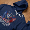 Custom Unisex T-shirt, Premium T-shirt, Hoodie – Personalized America 250th Anniversary Gifts For Dad, Grandpa – Generations Of Freedom
