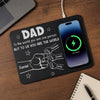 Custom Charging Mat - Personalized Father's Day Birthday Gifts For Dad, Grandpa - We Love You Every Single Day