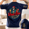 Custom Dad Tax Back Printed Shirt - Personalized Father's Day Birthday Gifts For Dad, Grandpa - Quality Control Starts With Dad