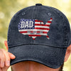 Custom Cap - Personalized Father's Day Birthday Gifts For Dad, Grandpa - Dad’s Love Leads The Way