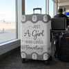 Up In The Clouds, Where I Belong - Travel Personalized Custom Luggage Cover - Summer Vacation Gift, Gift For Adventure Travel Lovers