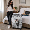 Up In The Clouds, Where I Belong - Travel Personalized Custom Luggage Cover - Summer Vacation Gift, Gift For Adventure Travel Lovers