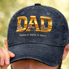 Custom Cap - Personalized Father's Day Birthday Gifts For Dad, Grandpa - Forever My Greatest Hero
