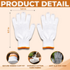 Custom Gardening Gloves - Personalized Birthday Garden Gifts For Gardeners - Good Vibes, Greener Days