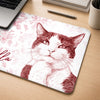 Custom Photo Desk Mat - Personalized Birthday Gifts For Dog Cat Lovers, Dog Dad And Mom, Cat Owners - Forever Etched In My Heart