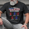 Custom Unisex T-shirt, Premium T-shirt, Hoodie – Personalized America 250th Anniversary Gifts For Dad, Grandpa – This Proud Grandpa Belongs To Awesome Kids