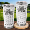 Custom Golf Tumbler - Personalized Father's Day Birthday Gifts For Dad, Grandpa, Golf Lovers, Sports Fans, Sports Lovers - Golf Now Adult Later