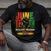 Custom T-shirt, Hoodie – Personalized Juneteenth Gifts For Men, Women – Celebrating Freedom, Honoring Heritage