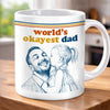 Custom Photo Mug - Personalized Father's Day Birthday Gifts For Dad, Grandpa, Husband - World’s Best Dad Ever