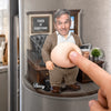 Custom Photo Dad Bod Belly Squishy Acrylic Fridge Magnet – Personalized Funny Gifts For Coworker, Work Bestie – Making Things Happen Daily