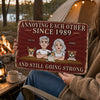 Custom Home Decor Metal Sign - Personalized Anniversary Wedding Camping Gifts For Campers, Husband And Wife, Him And Her, Dog Cat Lovers, Dog Dad And Mom - Paws Chaos Endless Love
