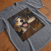 Custom Photo Washed Cotton T-shirt - Personalized Birthday Gifts For Dog Cat Lovers, Dog Dad And Mom, Cat Owners - The Professional Snack Inspector