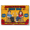 Custom Home Decor Metal Sign - Personalized Anniversary Wedding Gifts For Husband And Wife, Him And Her - My Favorite Person To Annoy