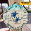 So Many In The Sea I Found You - Personalized Door Sign