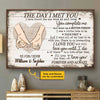 You Complete Me - Personalized Horizontal Poster For Couple