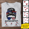 American Mom - Gift For 4th Of July - Personalized Unisex T-Shirt