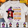 I Am Descended From That Witch - Personalized Unisex T-Shirt, Halloween Ideas.