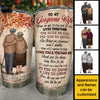 If I Could Turn Back The Clock I'd Find You Sooner And Love You Longer - Gift For Couples, Personalized Tumbler