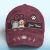 Keep Calm And Love Dogs Pink - Dog & Cat Personalized Custom Hat, All Over Print Classic Cap - New Arrival, Gift For Pet Owners, Pet Lovers