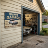 Custom Home Decor Metal Sign - Personalized Father's Day Birthday Gifts For Men, Man Cave, Dad, Grandpa - My Garage, My Rules