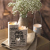 À Ma Femme Notre Maison N'est Pas Un Château Notre Vie N'est Pas Un Conte - Gift For Couples, Candle Holder