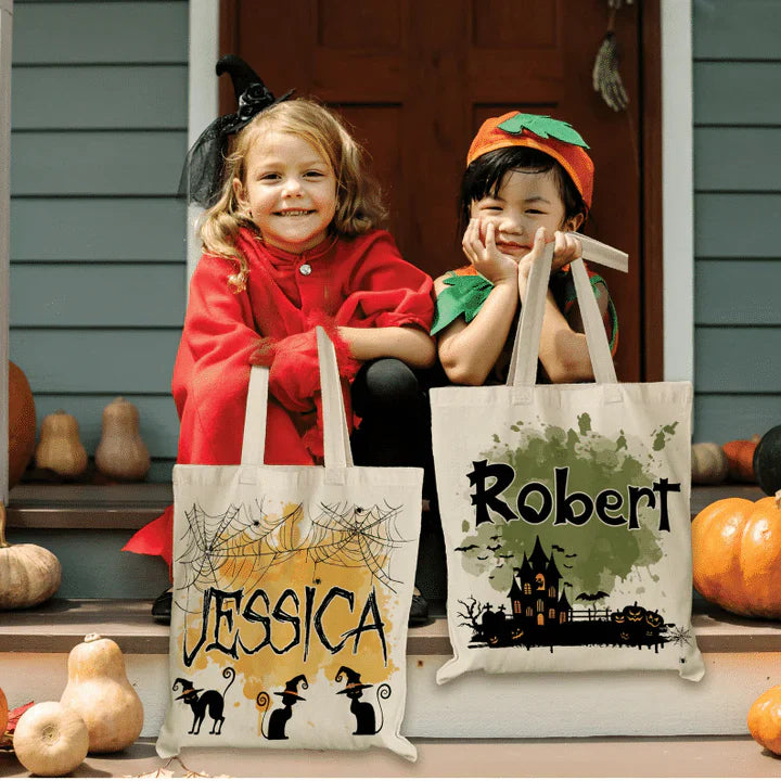 Ready For Halloween - Personalized Tote Bag - Gift For Yourself, Halloween Gift