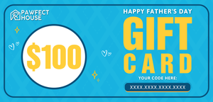 Carte-cadeau Pawfect House - Cadeau pour la fête des pères