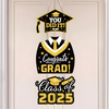 Paper Door Hanging Graduation Gown