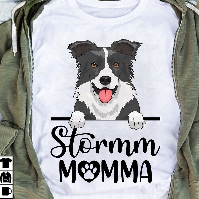 DOG'S MOMMA - PERSONALIZED CUSTOM UNISEX T-SHIRT