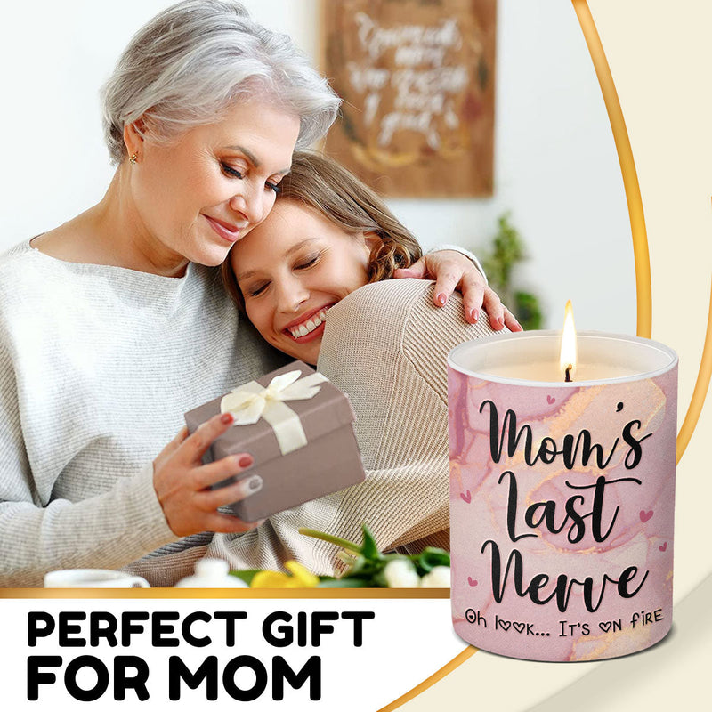 Mom's Last Nerve - Family Smokeless Scented Candle - Mother's Day, Birthday Gift For Mom