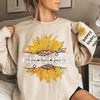 Love My Grandma - Family Personalized Custom Unisex Sweatshirt With Design On Sleeve - Christmas Gift For Grandma