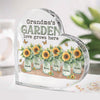 Grandma Birthday Gifts, Grandmother Gift Ideas - Grandpa Gifts - Mothers Day Gifts For Grandma From Grandkids - Nana Gifts - Mimi Gifts - Gifts For Dad Papa - Sunflower Acrylic Plaque