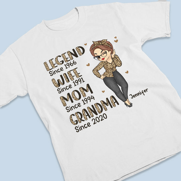 Best Grandma Since - Family Personalized Custom Unisex T-shirt, Hoodie, Sweatshirt - Mother's Day, Birthday Gift For Mom, Grandma