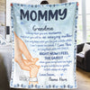 You Are Awesome Mommy - Family Personalized Custom Baby Blanket - Baby Shower Gift, Gift For First Mom