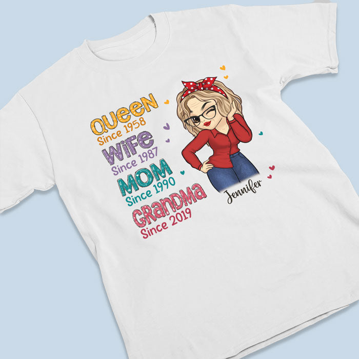 Best Nana Since - Family Personalized Custom Unisex T-shirt, Hoodie, Sweatshirt - Mother's Day, Birthday Gift For Mom, Grandma