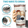 You Are The Only One I Want To Annoy For The Rest Of My Life - Couple Personalized Custom Tumbler - Gift For Husband Wife, Anniversary
