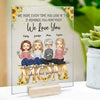 Mom, You're My Sunshine - Family Personalized Custom Acrylic Plaque - Mother's Day, Birthday Gift For Mom
