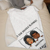 The Best Snuggle Blanket - Couple Personalized Custom Blanket - Gift For Husband Wife, Anniversary