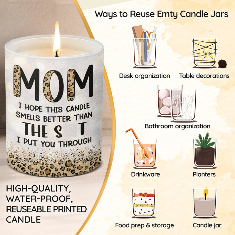 I Hope This Candle Smells Better - Family Smokeless Scented Candle - Mother's Day, Birthday Gift For Mom