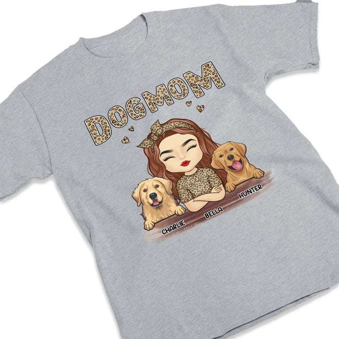 Don't Be A Nomal Mom, Be A Cool Dog Mom - Dog Personalized Custom Unisex T-shirt, Hoodie, Sweatshirt - Mother's Day, Birthday Gift For Pet Owners, Pet Lovers
