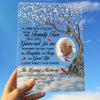 Custom Photo Remember The Best Times - Memorial Personalized Custom Rectangle Shaped Acrylic Plaque - Sympathy Gift, Gift For Family Members