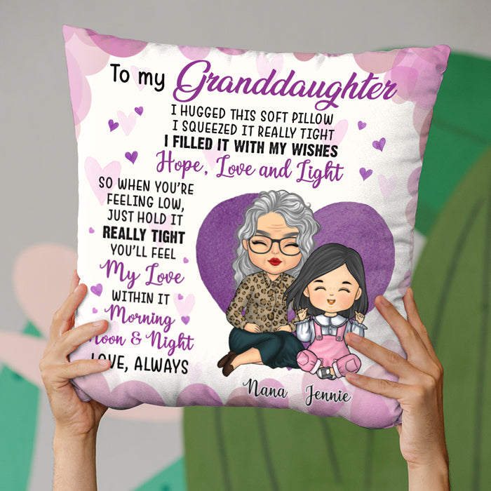 You’ll Feel My Love Within This Pillow - Family Personalized Custom Pillow - Gift For Grandchildren