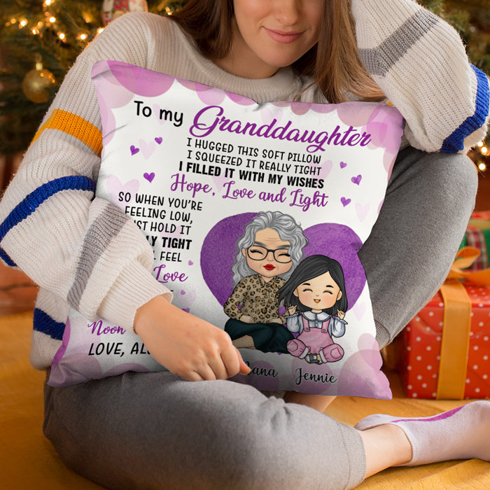 You’ll Feel My Love Within This Pillow - Family Personalized Custom Pillow - Gift For Grandchildren