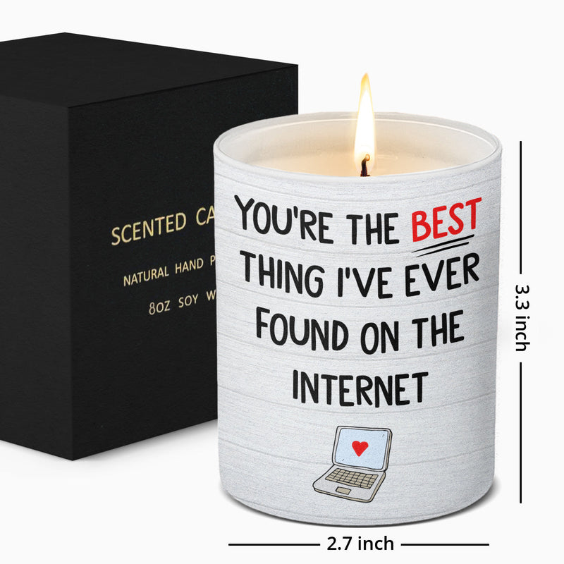 You Are The Best Thing - Couple Smokeless Scented Candle - Gift For Husband Wife, Anniversary