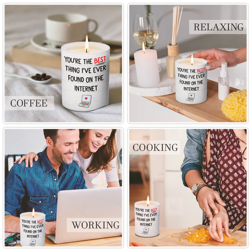 You Are The Best Thing - Couple Smokeless Scented Candle - Gift For Husband Wife, Anniversary