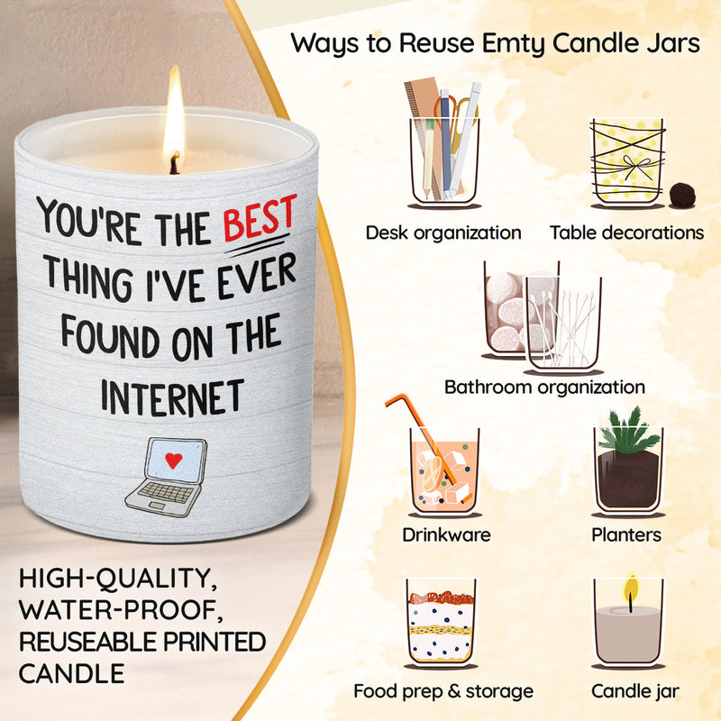 You Are The Best Thing - Couple Smokeless Scented Candle - Gift For Husband Wife, Anniversary